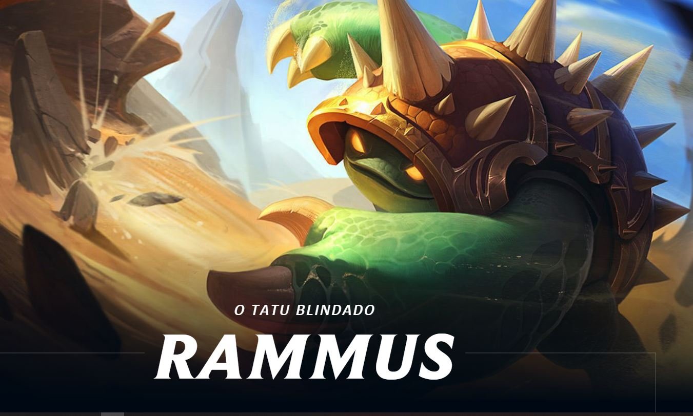 Atualização do campeão Rammus